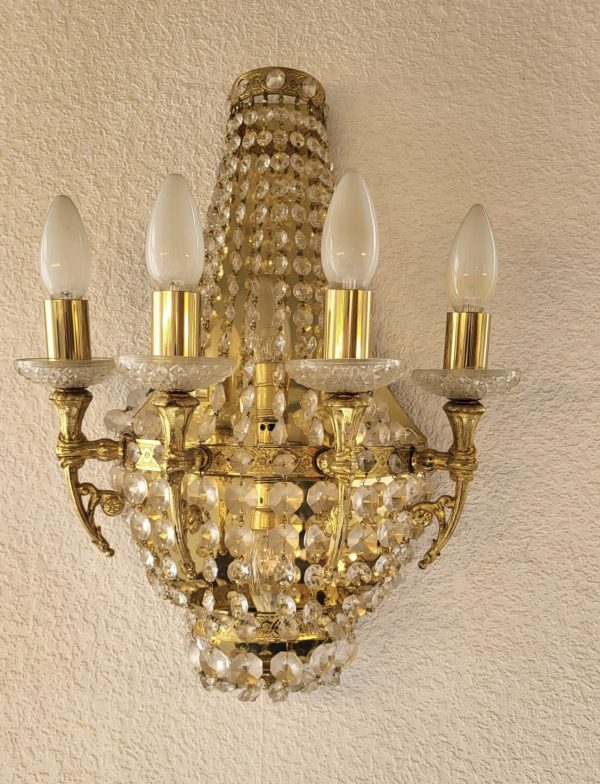 Empire Korb Wandleuchte