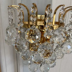 Kugelkristall-Wandleuchte