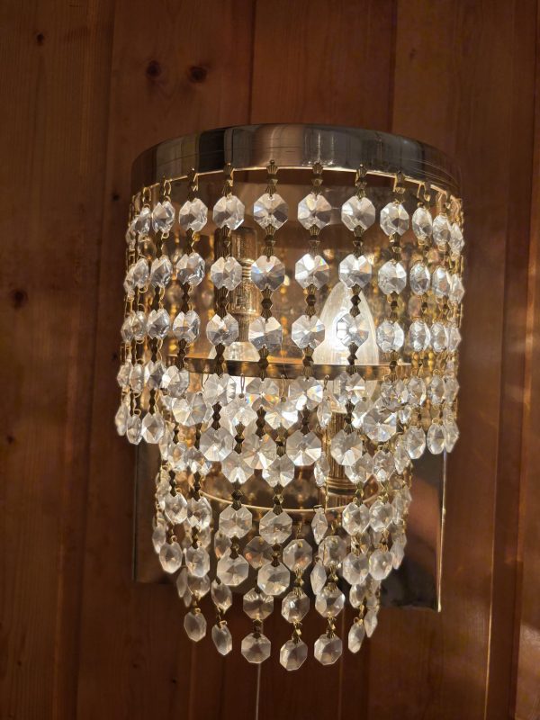 Kristall Wandlampe – Bild 3