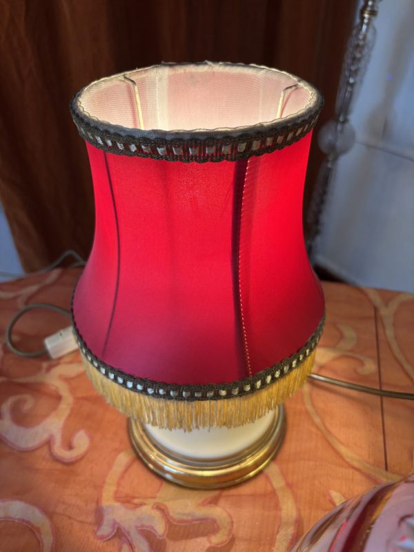 Rote Stehlampe Nostalgie – Bild 4