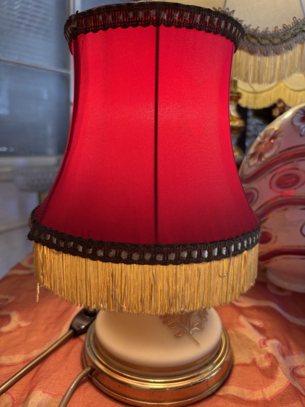 Rote Stehlampe Nostalgie – Bild 2