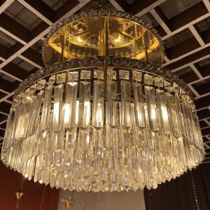 Deckenleuchte Kristallprismen