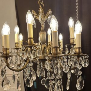 Messinguss Kronleuchter