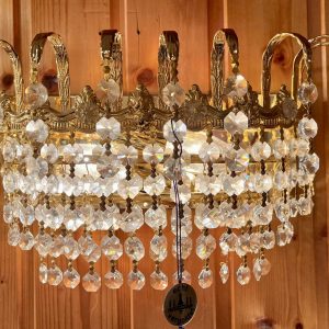 Wandlampe Empire Kristall