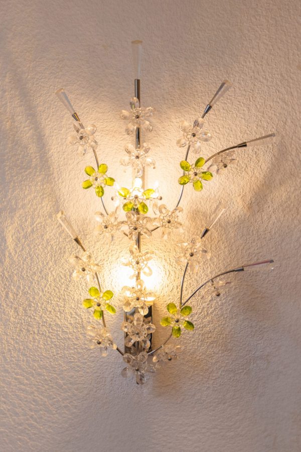 Blumen Wandlampe – Bild 5