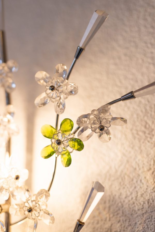 Blumen Wandlampe – Bild 2