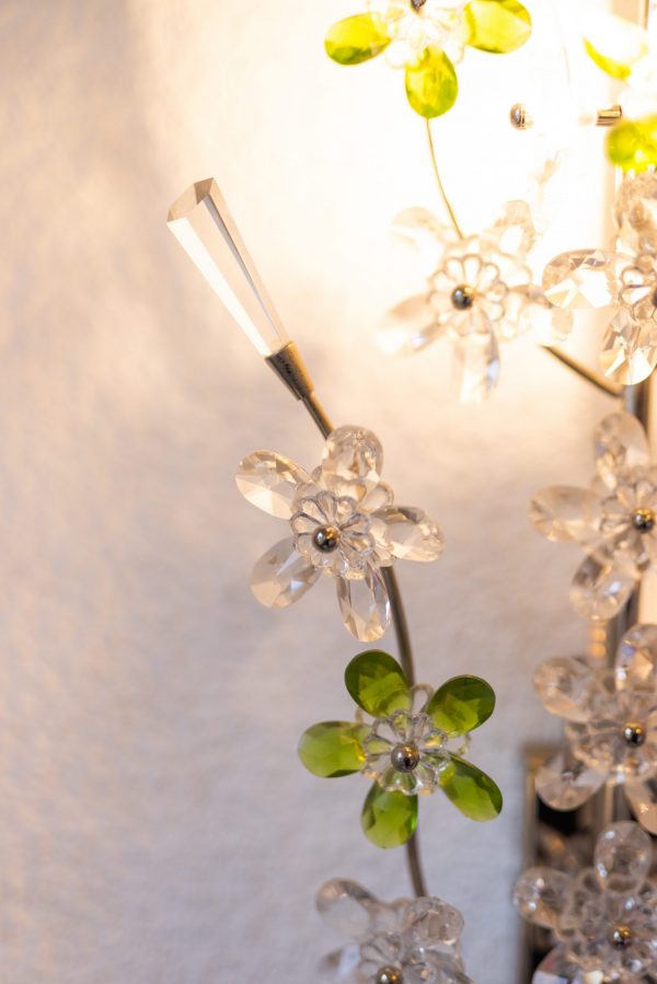 Blumen Wandlampe – Bild 3
