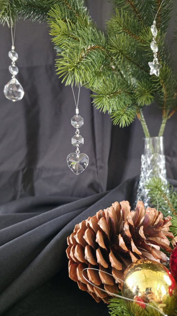 Winterkristall Herz